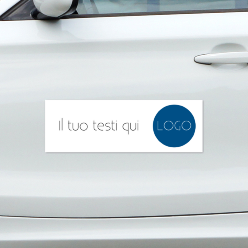 Adesivi per auto - 300x100 mm - Personalizzate - Cartellimax.it