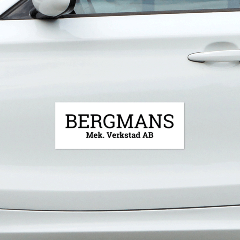 Dekaler - Egen text och design - 360x130mm - Skyltmax.se