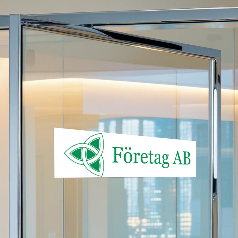 Dekaler - Personlig design - 600x150 mm - Skyltmax.se