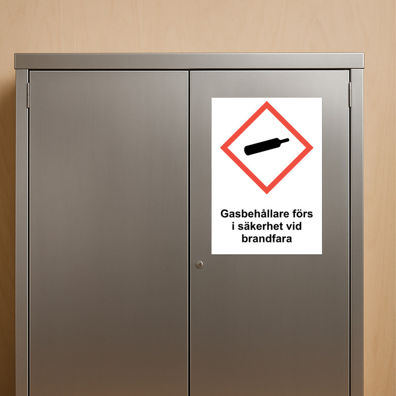 Dekal med faropiktogram – 210x297 mm – enligt CLP-föreskrifter – Skyltmax.se