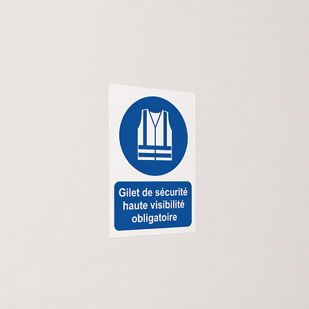 Autocollants, Rectangulaire Blanc Vinyle. Fixation: Adhésif