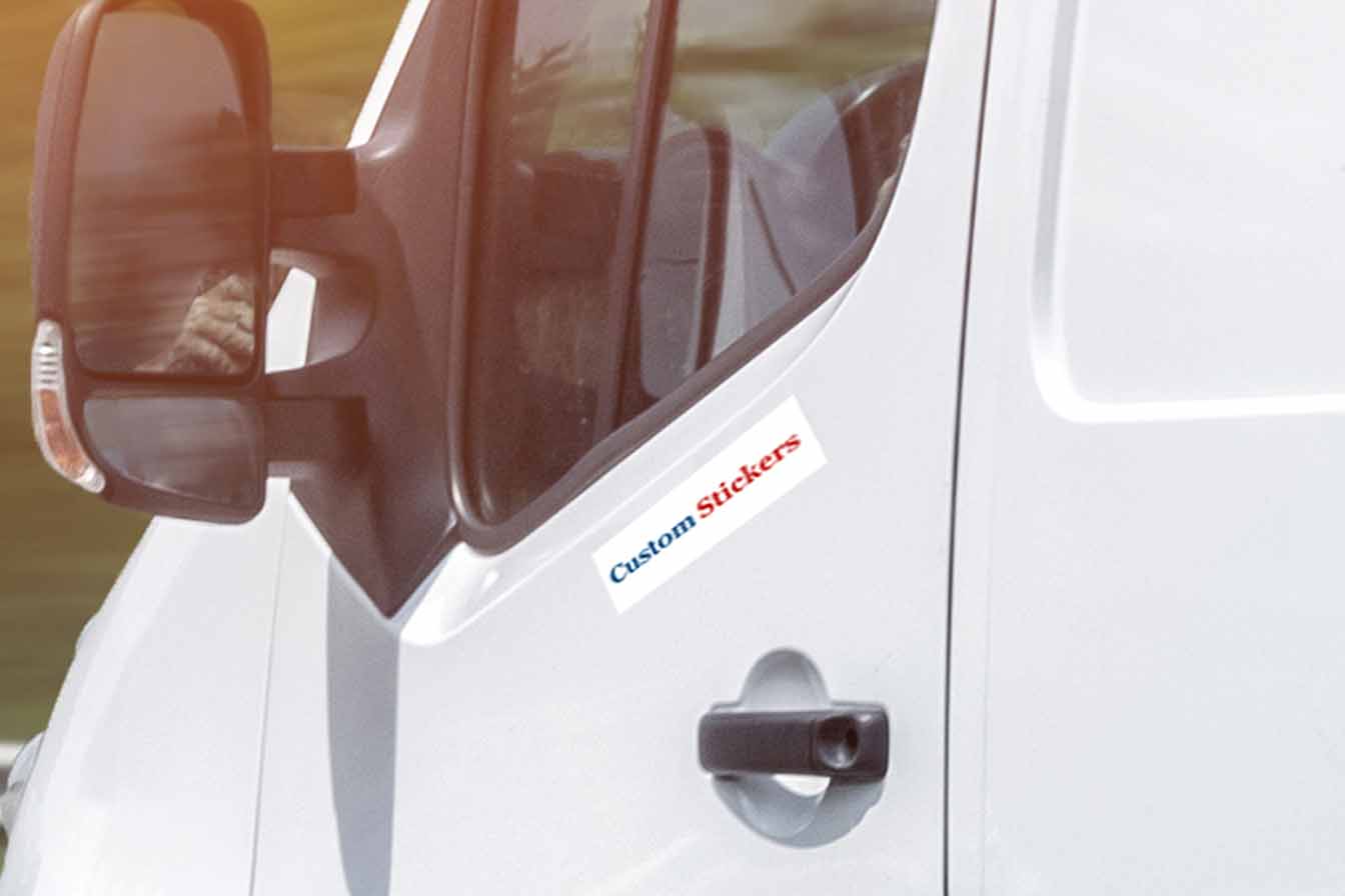 Custom sticker - Personalised - Decal - 89x30mm - signomatic.co.uk