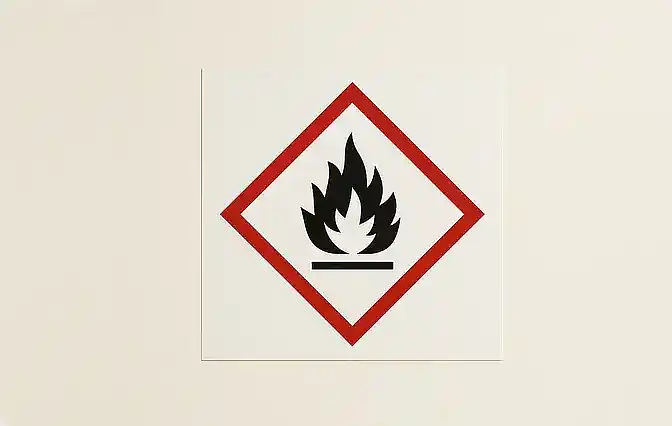 Hazard Symbol - Flammable - GHS Hazard Pictogram