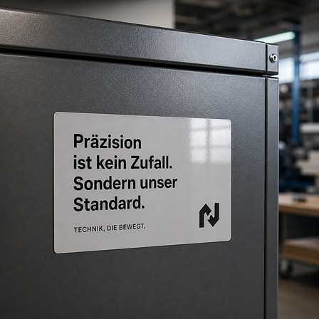 Klebeschild