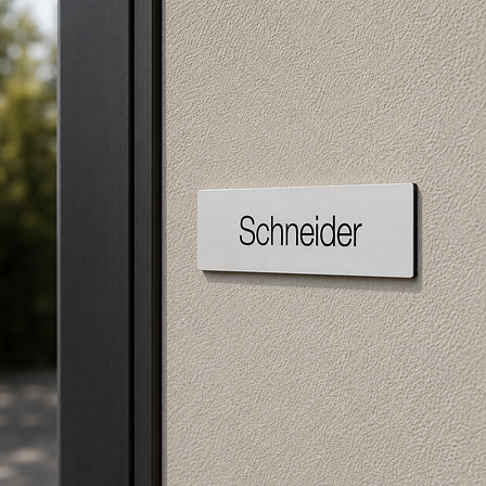 Klingelschild