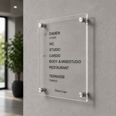 Fassadenschild