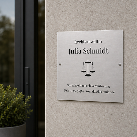 Firmenschild