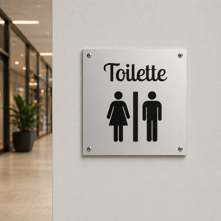WC-Schild