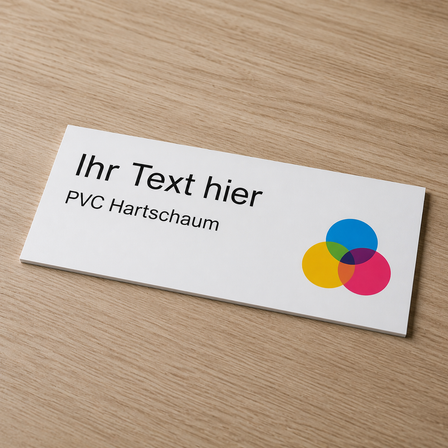 PVC-Schild