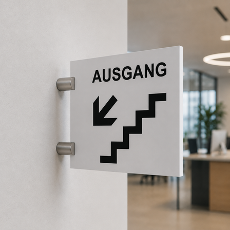Fahnenschild