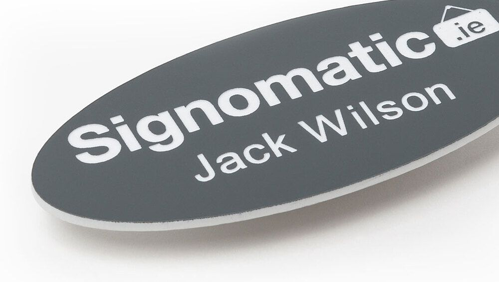 Name badges Design your own name badge Signomatic
