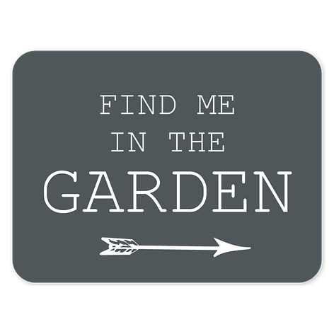 Custom garden signs - 120x90mm - Signomatic.co.uk