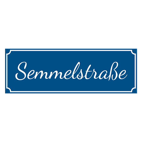 Straßenschild - Selbst Gestalten - Kunststoff - Schildermaxe.at