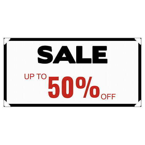 Shop sign - Banner - Personalised - Signomatic.co.uk