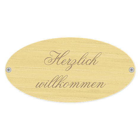 Holzschilder selbst gestalten - individuell beschriften - Schildermaxe.at
