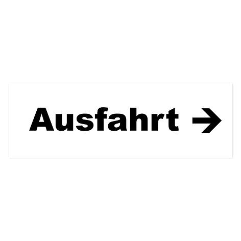 Richtungsschild - Selbst gestalten - Hinweisschilder - Aufkleber - Schildermaxe.at