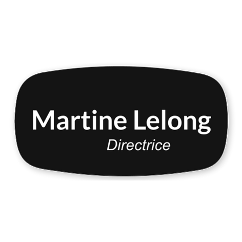 Panneau école - Badge personnalisé - Noir/Blanc - Plaqueomatic.fr