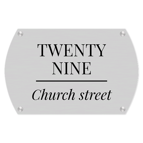 Design a house sign - Personalised - 350x160mm - Signomatic.co.uk