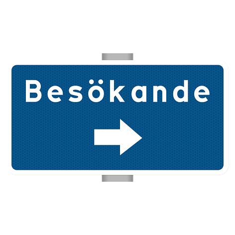 Parkeringsskyltar - Egen text och design - 425x220mm - Skyltmax.se