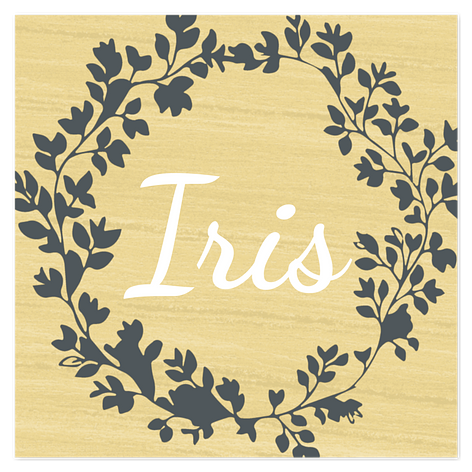 Plaque de bois personnalisée - Plaque prénom en bois - Sur mesure - 150x150 mm - Érable - Adhésif - Plaqueomatic.fr