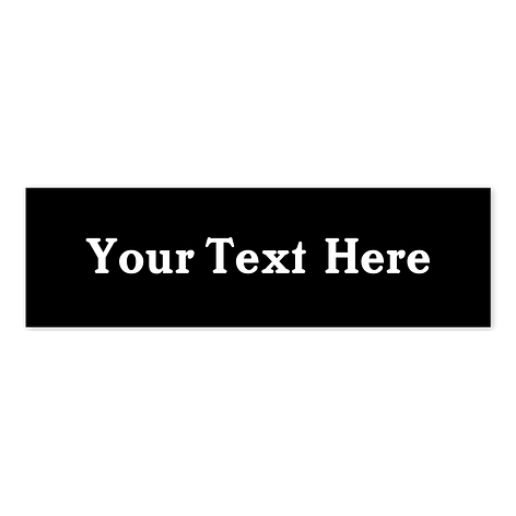 Custom vinyl decal - Custom design - 150x45 mm - Signomatic.co.uk