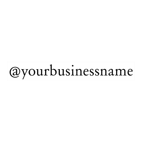Adhesive lettering - Black - 286x42 mm - Signomatic.co.uk