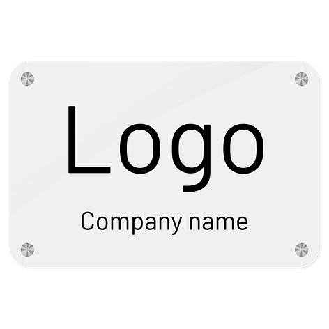 Custom Façade signs - 300x200mm - Acrylic - Signomatic.co.uk