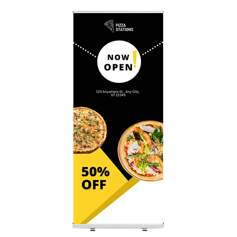Rollup - Design selv - 850x2000 mm - Skiltmax.no