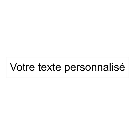 Lettres adhésives personnalisées - 300x50 mm - Plaqueomatic.fr