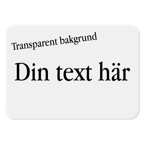 Dekaler / Stickers - Designa själv - Skyltmax.se