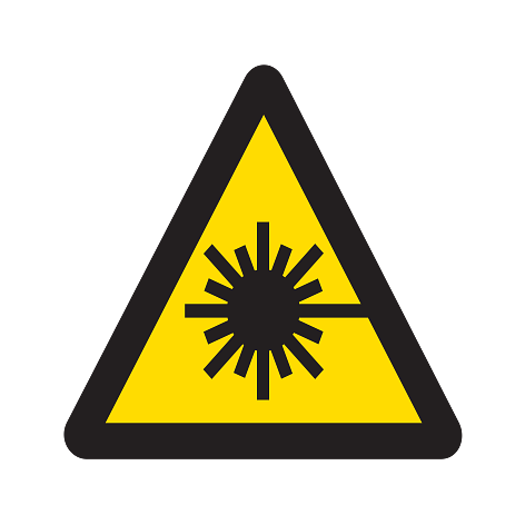 Warning Signs - Vinyl - 100x100 mm - Signomatic.co.uk