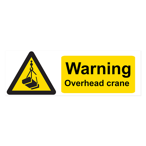 Warning Signs - Vinyl - 100x100 mm - Signomatic.co.uk