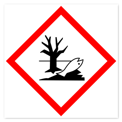 Hazard Symbols - 100x100 mm - Vinyl - Signomatic.co.uk