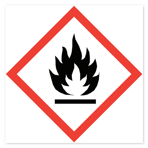 Hazard Symbols - 100x100 mm - Vinyl - Signomatic.co.uk