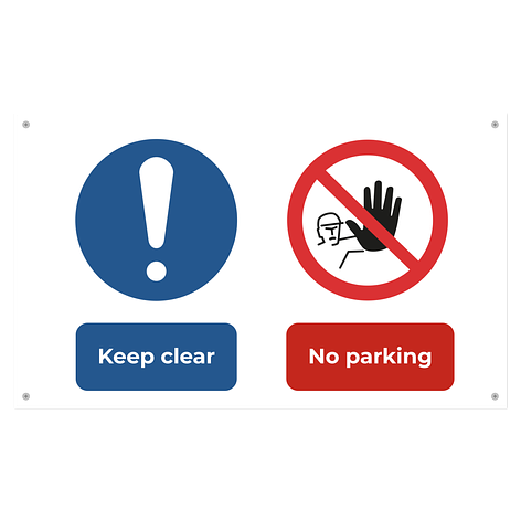 Mandatory sign - Plastic - 500x300 mm- Signomatic.co.uk