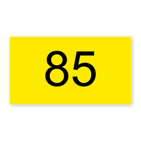 Merkeskilt i magnetfolie - 45x25 mm - Lag ditt eget skilt - Skiltmax.no