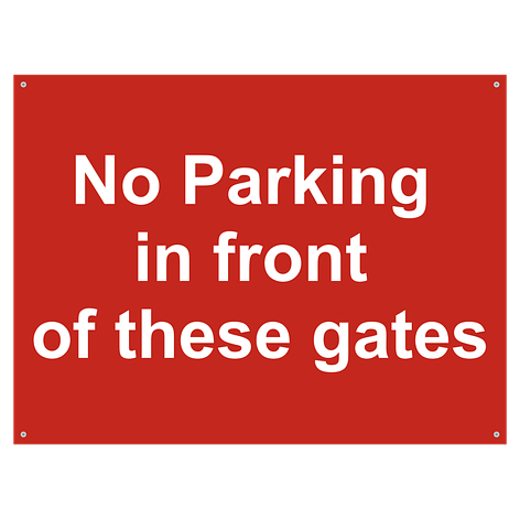 Parking signs - 600x450 mm - Signomatic.co.uk