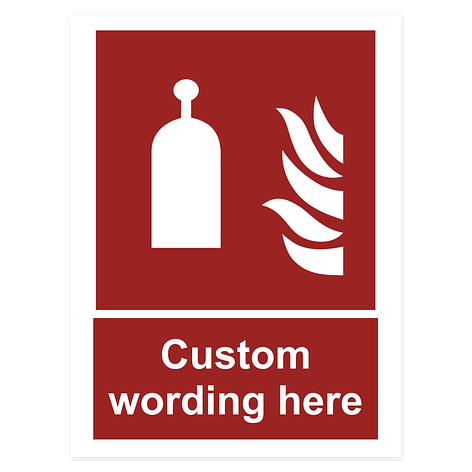 Fire Safety Signs - Portable Release Station - Vinyl - 150x200 mm - Signomatic.co.uk