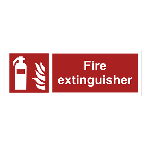 Panneau de sécurité incendie - Fire extinguisher - Plaqueomatic.fr