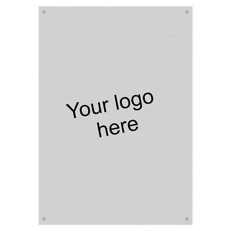 Custom aluminium signs - 297x420 mm - Signomatic.co.uk