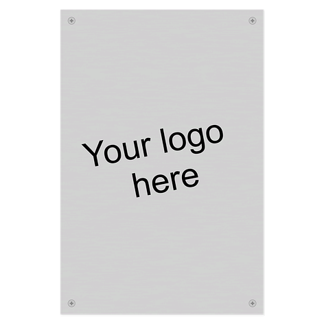 Custom aluminium signs - 200x300 mm - Signomatic.co.uk