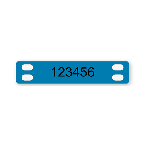 Cable Tag - Halogen-free PUR - 60x12 mm - Signomatic.co.uk